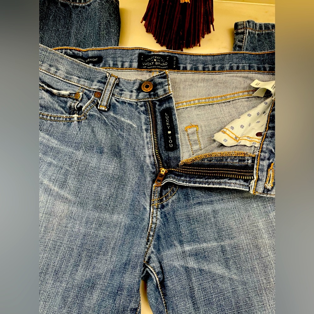 Men Lucky 🍀 brand blue jeans